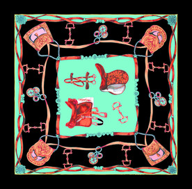 方巾 大牌 包包 链条