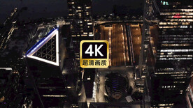 高端商务建筑群视频