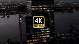 高端商务建筑群视频