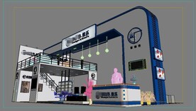 展台 3d展览设计 展台设计 
