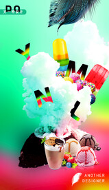 雪糕冰淇淋海报