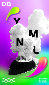 紫绿色个性海报