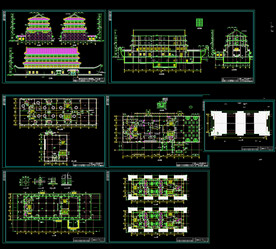 大船平建筑施工图