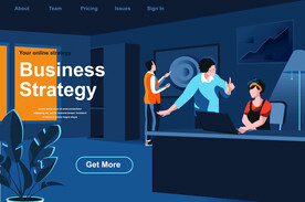 高端企业商业插画系列