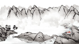 山水画 晶瓷画 新中式