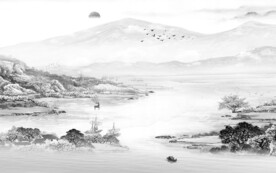 高清 最新意境山水 文件分层 