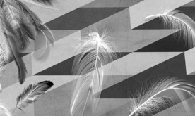 几何现代无框新画 文件分层 