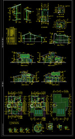 藏式别墅施工图