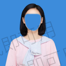 女生证件照