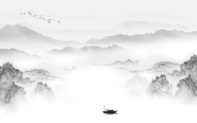 最新新山水高清画 文件分层画