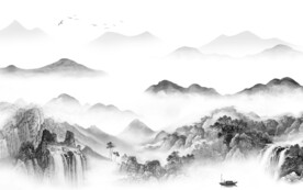 人气新山水高清画 文件分层画