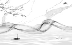 爵士白简约画 文件分层画