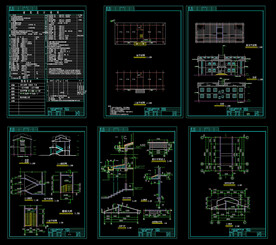 徽派办公楼图纸