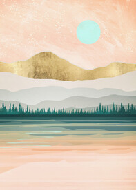 装饰画 晶瓷画 新中式