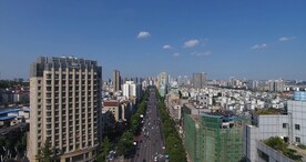 绵阳城市航拍