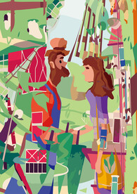 抽象画 抽象装饰画 欧美装饰画