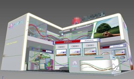 展台 3d展览设计