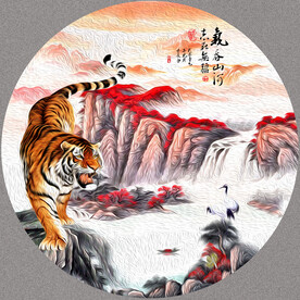 油画 中国风油画