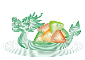 龙舟矢量