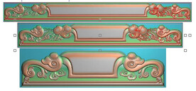 祥云寿桃如意沙发