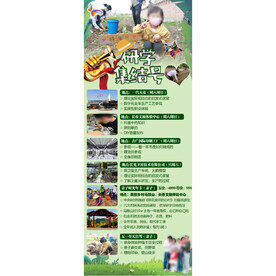 研学集结号海报图片