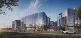 办公大楼建筑设计3D效果图