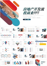 大气房地产开发流程商业PPT模