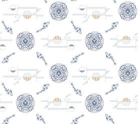 数码印花民族风图腾