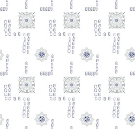 数码印花民族风几何