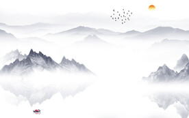 高档 新山水高清画 TIF分层