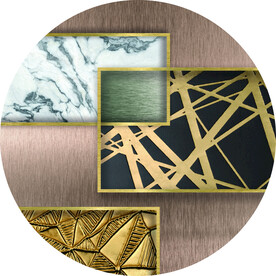 装饰画 晶瓷画 新中式