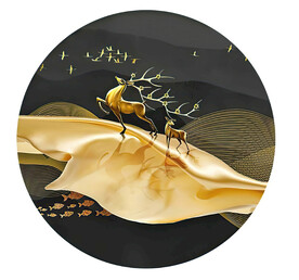 装饰画 晶瓷画 新中式