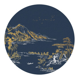 装饰画 晶瓷画 新中式