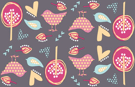 卡通 可爱 小鸟