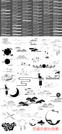 85款中国风古典笔刷