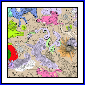 大牌方巾 星座 蛇 