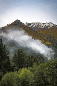 60X90客厅装饰画油画素材