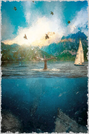 60X90客厅油画装饰画素材