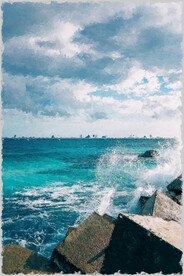 60X90客厅装饰油画可印刷