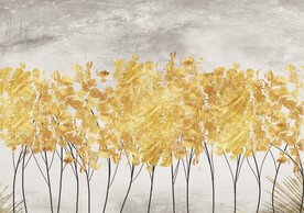 三联画 晶瓷画 树