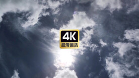 短视频素材云朵遮住了太阳光