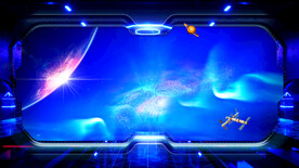 极光星空立体画