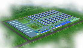 养殖小区规划效果图