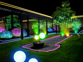 亮化数木园区灯光售楼处