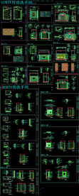 KTV卫生间图纸 