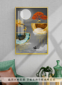 轻奢玄关装饰画