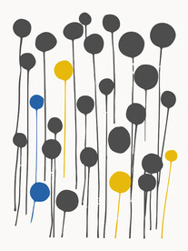 装饰画 三联画 抽象图