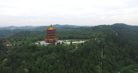 绵阳城市航拍