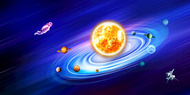星空星系太阳系