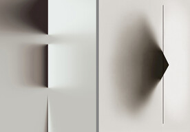 装饰画 晶瓷画 几何立体图